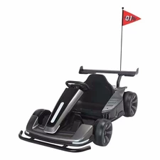 Детский электрокарт M 6311EBLR-11(24V) серый с мягким сиденьем купить