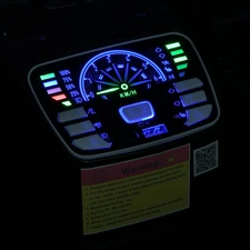 Детский электрокарт M 6311EBLR-11(24V) серый с мягким сиденьем фото 86