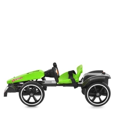 Детский электрокарт M 6277EBR-5 Bambi зеленый с пультом управления фото 37