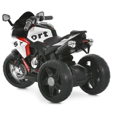 Детский мотоцикл на аккумуляторе M 6267EL-11 серый 2 мотора по 35W фото 37