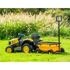 Детский трактор M 6269EBLR-4 синий 3 в 1 электромобиль - толокар фото 54