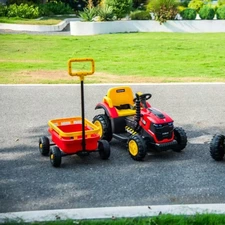 Детский трактор M 6269EBLR-4 синий 3 в 1 электромобиль - толокар фото 63