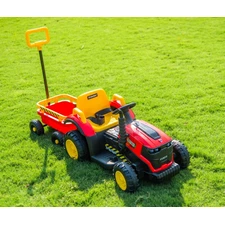 Детский трактор M 6269EBLR-4 синий 3 в 1 электромобиль - толокар фото 86