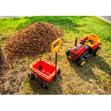 Детский трактор M 6269EBLR-6 желтый 3 в 1 электромобиль - толокар фото 63