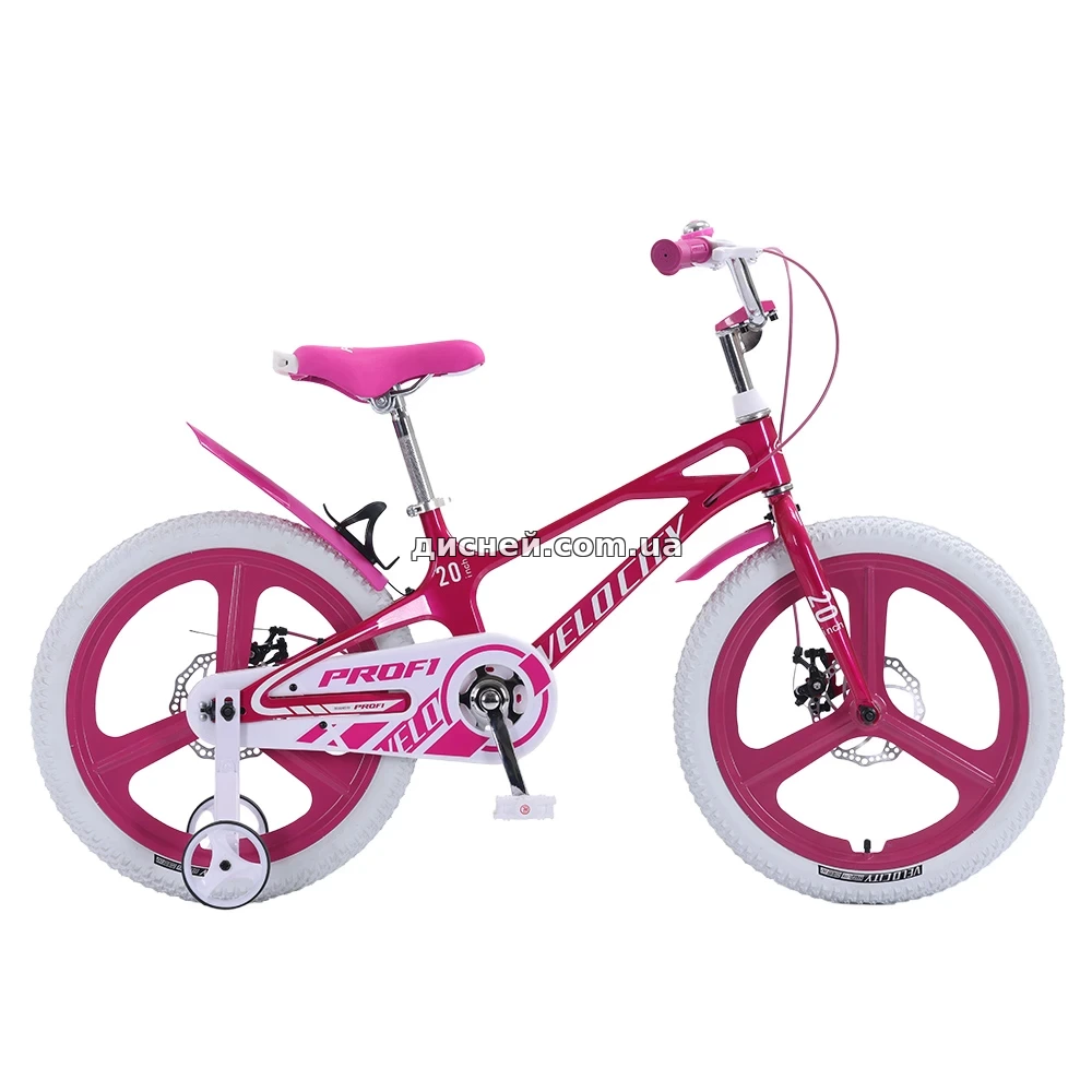 Детский велосипед Prof1 Velocity 20д. MB20VCG pink розовый со
