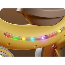 Детская каталка - толокар M 6239E-3 красная с музыкой и светом фото 92