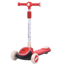 Детский самокат JR3-164-R красный Maxi-big с тремя колесами