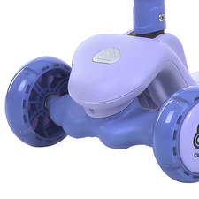 Детский самокат JR3-172-BR коричневый Maxi-big с тремя колесами купить