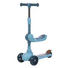 Детский самокат 3 в 1 iTrike JR3-174-B черный беговел