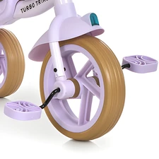 Трехколесный велосипед MT 1037-1 Beige бежевый с родительской ручкой фото 37