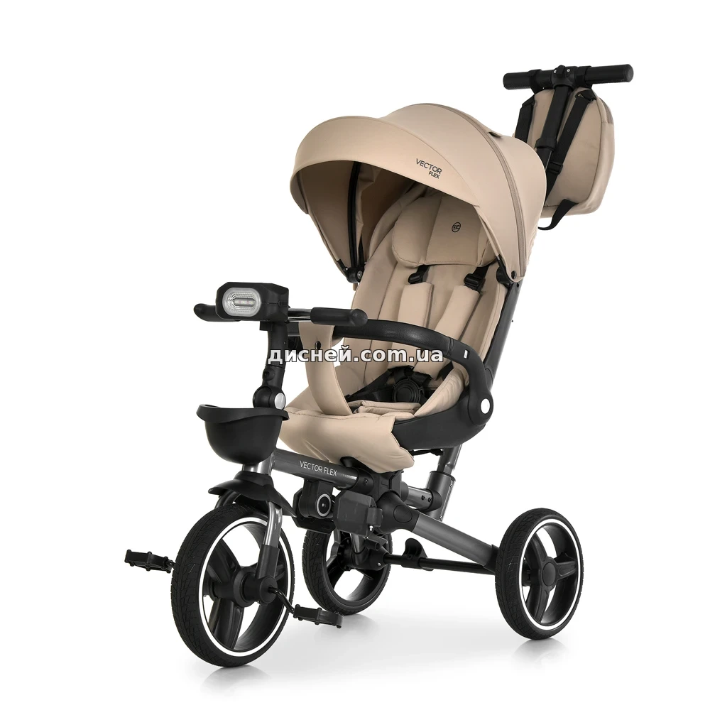 Трехколесный велосипед El Camino Vector Flex ME 1231 Latte латте с