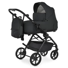 Универсальная коляска El Camino Chloe ME 1191-1 Black черная с люлькой и прогулочным блоком