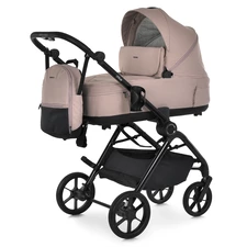 Универсальная коляска El Camino Chloe ME 1191-1 Nougat Beige бежевая с люлькой и прогулочным блоком