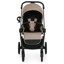 Универсальная коляска El Camino Chloe ME 1191-1 Nougat Beige бежевая с люлькой и прогулочным блоком фото 14