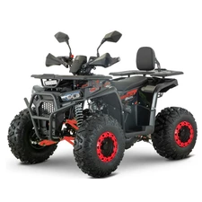 Бензиновый квадроцикл AFN125-2-7(MP3) черно-оранжевый мотор объемом 125 кубов купить