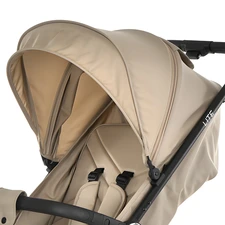 Прогулочная коляска Bambi Lite M 6317 Beige бежевая фото 14
