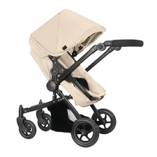 Коляска для куклы Carrello Maestro 9651B Cream кремовая 2 в 1 с сумочкой фото 14