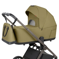 Универсальная коляска Carrello Ultra CRL-6556 Sugar Brown коричневая 2 в 1 люлька и блок фото 37