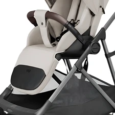Прогулочная коляска Carrello Costa CRL-5534 Feather Beige серо-бежевая с чехлом на ножки фото 54