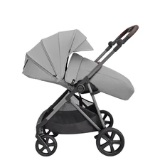 Прогулочная коляска Carrello Costa CRL-5534 Platinum Grey серая с чехлом на ножки фото 14