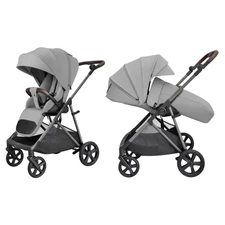 Прогулочная коляска Carrello Costa CRL-5534 Platinum Grey серая с чехлом на ножки купить