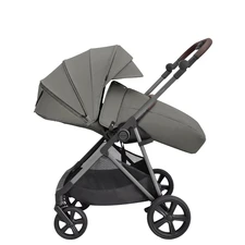 Прогулочная коляска Carrello Costa CRL-5534 Echo Grey темно-серая с чехлом на ножки купить