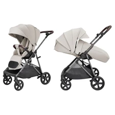 Прогулочная коляска Carrello Costa CRL-5534 Cloud Grey светло-серая с чехлом на ножки фото 14