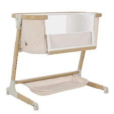 Детская приставная кроватка Carrello Prima CRL-16504 Honey Beige бежевая фото 14