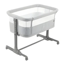 Детская приставная кроватка Carrello Picto CRL-16506 Tao Grey серая купить
