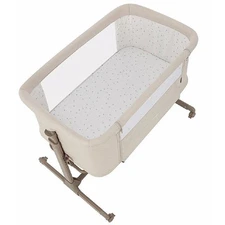 Детская приставная кроватка Carrello Luna CRL-16505 Silk Beige бежевая фото 37