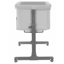 Детская приставная кроватка Carrello Luna CRL-16505 Carbon Grey серая купить