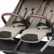 Прогулочная коляска Carrello Link CRL-6533 Island Beige бежевая двухместная купить