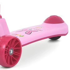 Детский самокат iTrike JR3-181-OR оранжевый подсветка колес фото 41
