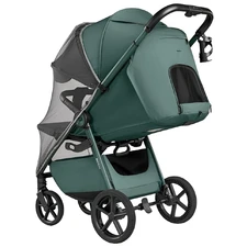 Прогулочная коляска Carrello Bravo Lite CRL-5529 County Green зеленая фото 14