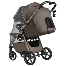 Прогулочная коляска Carrello Bravo Lite CRL-5529 Derby Brown коричневая фото 14