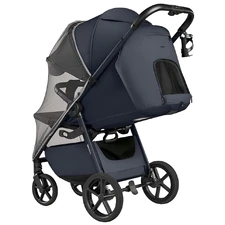 Прогулочная коляска Carrello Bravo Lite CRL-5529 Midnight Blue темно-синяя фото 14