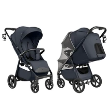 Прогулочная коляска Carrello Bravo Lite CRL-5529 Midnight Blue темно-синяя купить