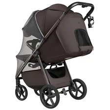 Прогулочная коляска Carrello Bravo Lite CRL-5529 Supreme Brown темно-коричневая фото 14