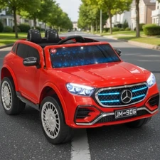 Детский электромобиль M 6355EBLR-3 красный Mercedes с EVA колесами купить