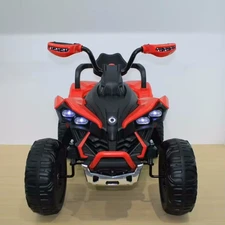 Детский квадроцикл на аккумуляторе M 6381EBLR-3 красный с пультом фото 37