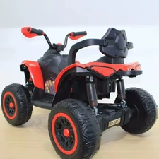 Детский квадроцикл на аккумуляторе M 6381EBLR-3 красный с пультом фото 54