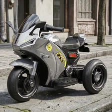 Детский мотоцикл на аккумуляторе M 6345ELR-4 синий с пультом купить