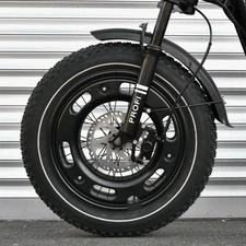Электрофэтбайк Prof1 Ghost 20д. GS-2001 черный с мотором мощностью 1000W фото 18