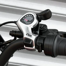 Электрофэтбайк Prof1 Ghost 20д. GS-2001 черный с мотором мощностью 1000W фото 22