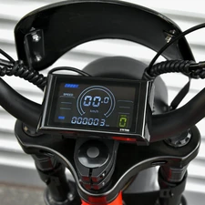 Электрофэтбайк Prof1 Ghost 20д. GS-2003 красный с мотором мощностью 1000W фото 11