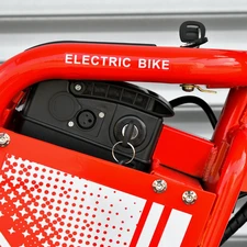 Электрофэтбайк Prof1 Ghost 20д. GS-2003 красный с мотором мощностью 1000W фото 37