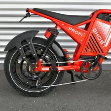 Электрофэтбайк Prof1 Ghost 20д. GS-2003 красный с мотором мощностью 1000W фото 41