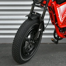 Электрофэтбайк Prof1 Ghost 20д. GS-2003 красный с мотором мощностью 1000W фото 71