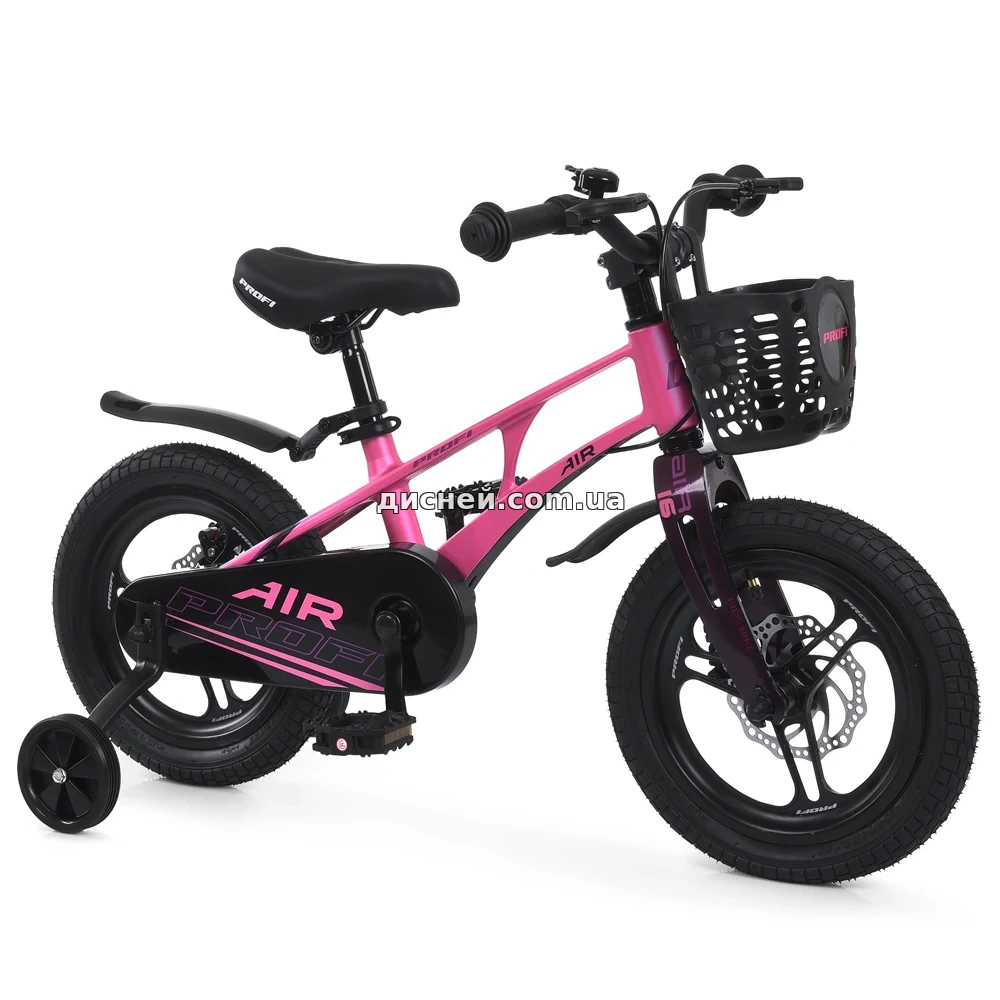 ブラックピンク Детский велосипед Prof1 Air Pro 16д. MB 161059 pink розовый с