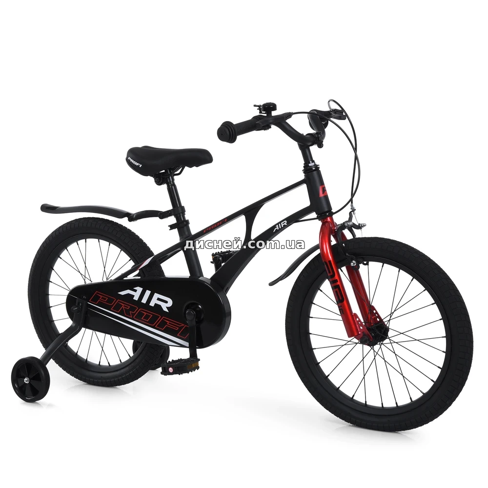 Детский велосипед Prof1 Air Standart Plus 18д. MB 181060 black